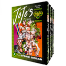 JoJo's Bizarre Adventure: Part 6 - Stone Ocean 4 Books Collection Set (Vol 1-4)