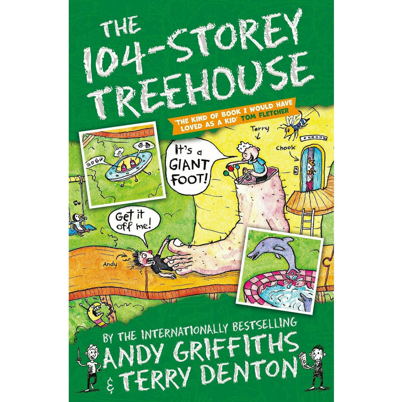 Andy Griffiths The Treehouse Collection 11 Books Set 130-Storey, 117-Storey, 104-Storey