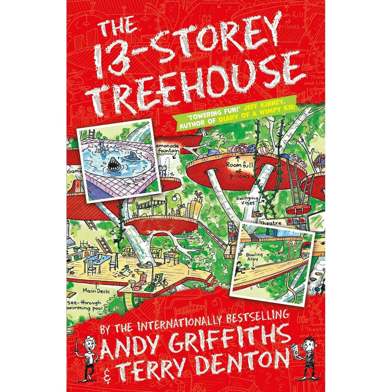 Andy Griffiths The Treehouse Collection 11 Books Set 130-Storey, 117-Storey, 104-Storey