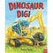 Penny Dale's Dinosaurs 5-Book Collection: Dinosaur Dig, Dinosaur Zoom, Dinosaur Rocket, Dinosaur Pirates, and Dinosaur Farm.