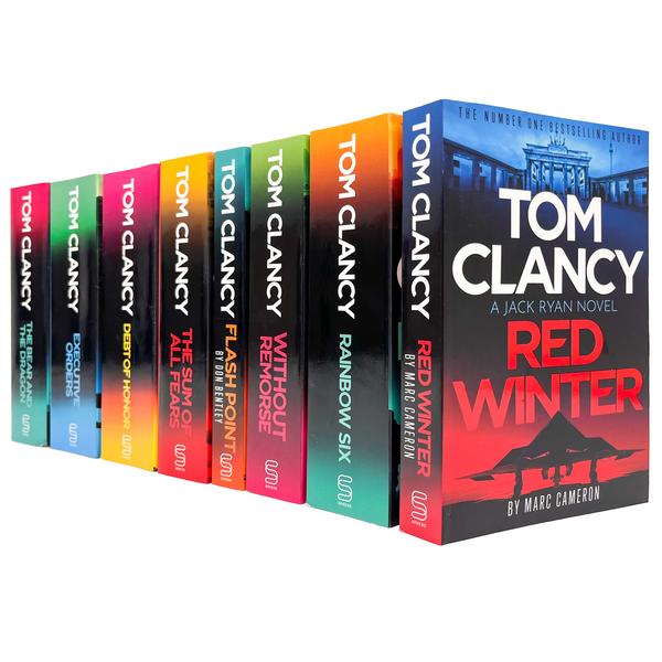 Tom Clancy Red Winter, Without Remorse, Rainbow Six, Flash Point, The Sum of All Fears, Debt of Honor, Executive Orders & The Bear and The Dragon by Don Bentley, Marc Cameron & Tom Clancy 8 Books Collection Set