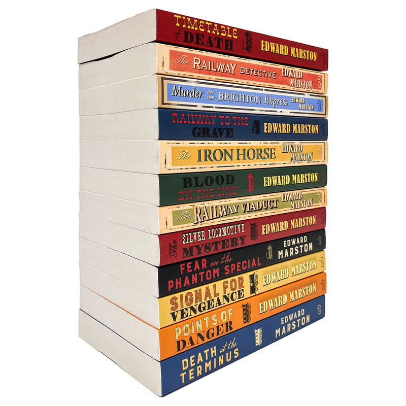 Edward Marston Railway Detective Collection – 12 Books Set