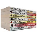 M.C. Beaton: Agatha Raisin Series 1-7 - 7 Books Set (Agatha Raisin and the Quiche of Death, Agatha Raisin and A Spoonful of Poison, Hiss and Hers, Pushing Up Daisies, Agatha Raisin and the Dead Ringer, Down the Hatch, Devil’s Delight)