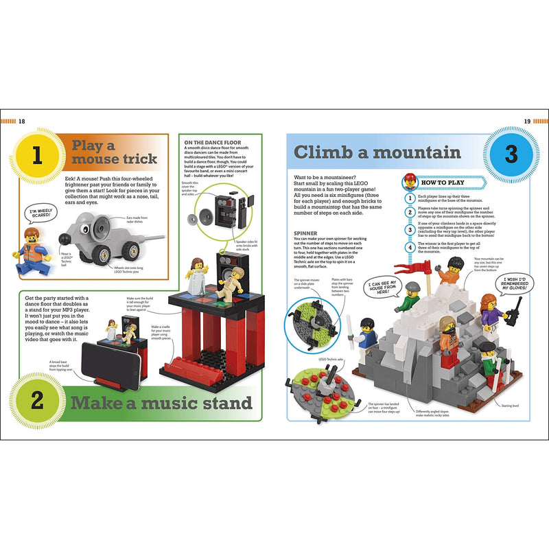 365 Things to Do with LEGO Bricks: Hundreds of Creative Ideas, Activities, Games, Challenges, and Pranks!