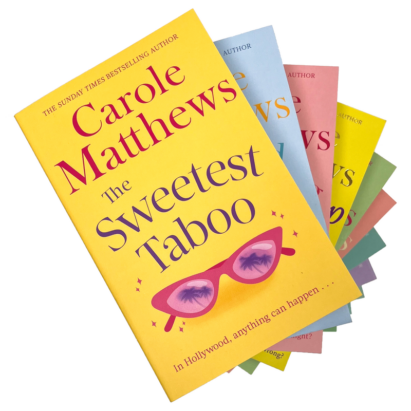 Carole Matthews Collection 11 Books Set (Lets Meet on Platform 8, A Place to Call Home, All You Need is Love, The Sweetest Taboo, That Loving Feeling, The Only Way is Up)