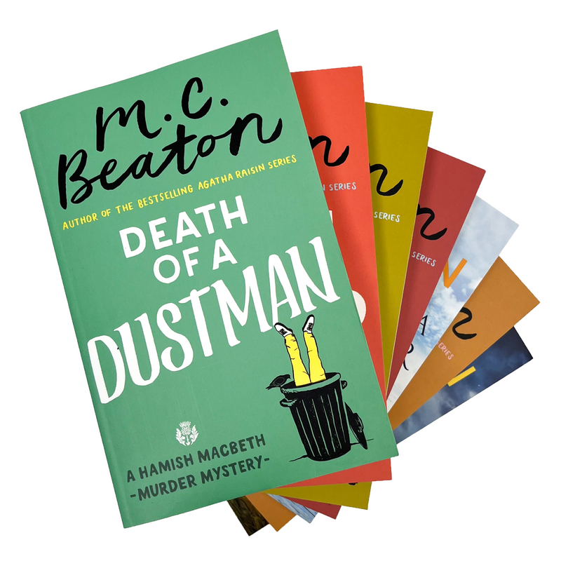 M.C. Beaton: Hamish Macbeth Series – 7 Books Collection Set (Series 3) (Death of a Gossip, Death of Yesterday, and more)