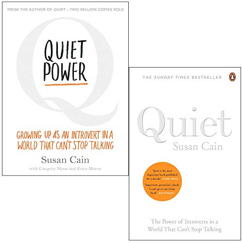 Quiet Power & Quiet: The Power of Introverts in a World That Can’t Stop Talking by Susan Cain: 2 Books Collection Set