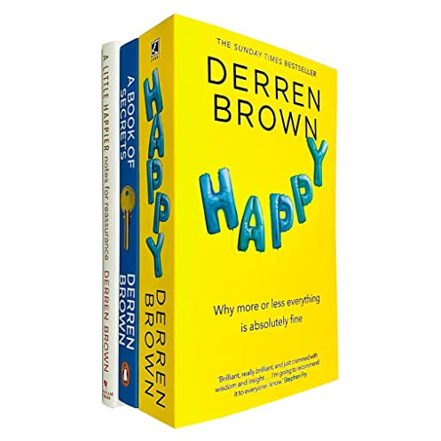 Derren Brown: 3 Books Set (A Book of Secrets, Happy, A Little Happier) [Hardcover]