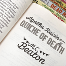 M.C. Beaton: Agatha Raisin Series 1-7 - 7 Books Set (Agatha Raisin and the Quiche of Death, Agatha Raisin and A Spoonful of Poison, Hiss and Hers, Pushing Up Daisies, Agatha Raisin and the Dead Ringer, Down the Hatch, Devil’s Delight)