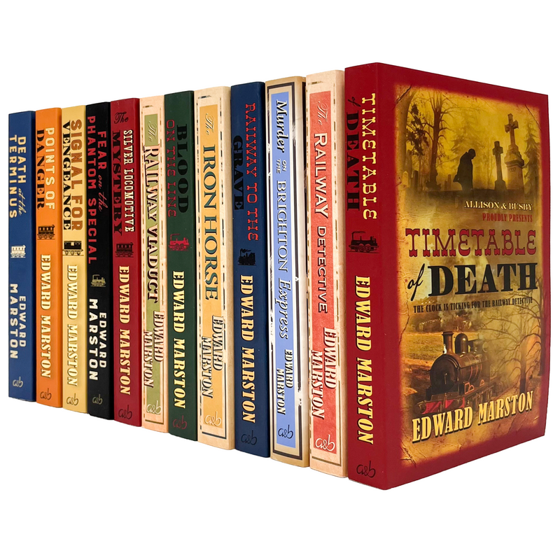 Edward Marston Railway Detective Collection – 12 Books Set