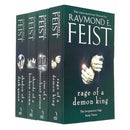 Raymond E. Feist: The Serpentwar Saga – 4 Books Complete Collection Set (Shadow of a Dark Queen, Rise, and more)