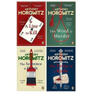 Hawthorne and Horowitz Mysteries Series 4 Books Collection Set (The Word Is Murder, The Sentence is Death, A Line to Kill & The Twist of a Knife)