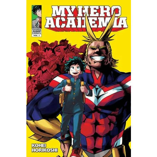 My Hero Academia Volume 1: Izuku Midoriya: Origin by Kouhei Horikoshi.