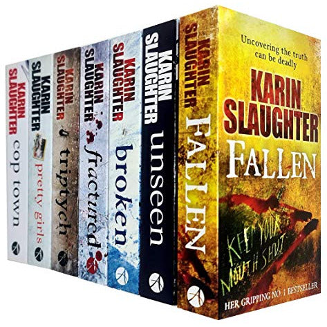 Will Trent Series by Karin Slaughter 7-Book Collection (Fallen, Unseen, Broken, Fractured, Triptych & More)