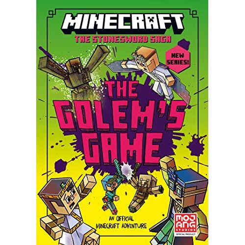 MINECRAFT: The Golems Game: Book 5 in the best-selling official Minecraft gaming fiction series, new for 2023 perfect for getting kids aged 7, 8, 9 & 10 into reading! (Stonesword Saga)