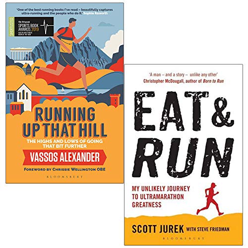 Vassos Alexander & Scott Jurek Running Collection (2 Books Set)