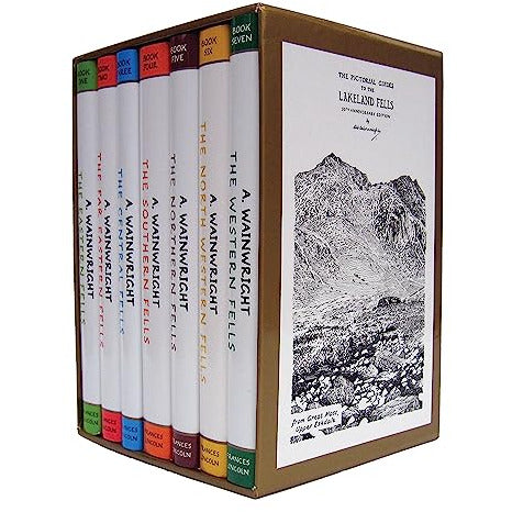 Wainwright’s Lakeland Fells Pictorial Guides (7-Book Set)