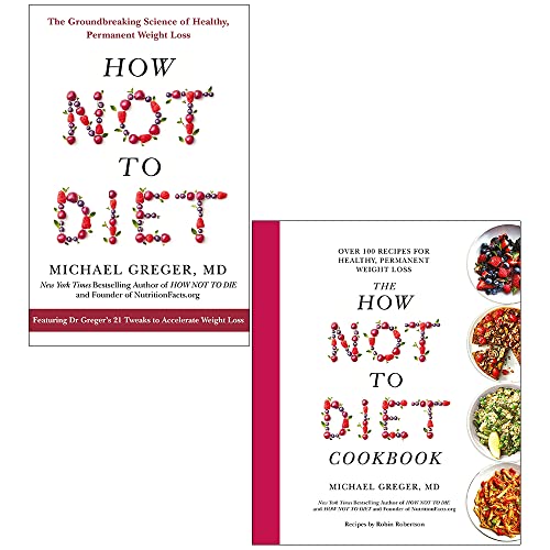 Michael Greger Collection 2 Books Set (How Not to Diet, The How Not to Diet Cookbook)