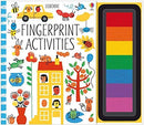 Fingerprint Activities 4 Books Collection Set (Under the Sea, Fingerprint Activities, Dinosaurs, Bugs)