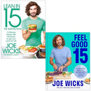 Lean in 15 The Sustain Plan and [Hardcover] Feel Good In 15 By Joe Wicks 2 Books Collection Set