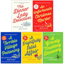 The Dinner Lady Detectives Collection 5 Books Set By Hannah Hendy (The Dinner Lady Detectives, An Unfortunate Christmas Murder, A Terrible Village Poisoning, A Frightfully Fatal Affair and More)