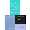 Vex King Collection 3 Books Set (Closer to Love, The Greatest Self-help Book and The Greatest Manifestation Book (Is The One Written By You))