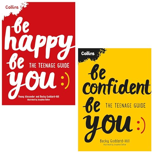 Collins Be You Series 2 Books Collection Set (Be Happy Be You, Be Confident Be You)