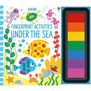 Fingerprint Fun with Usborne: Ocean Life