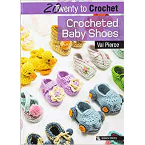 20 Crochet Baby Shoes by Val Pierce