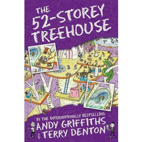 Andy Griffiths Treehouse Collection: 11 Books Set (Includes: 130-Storey, 117-Storey, 104-Storey Treehouse)