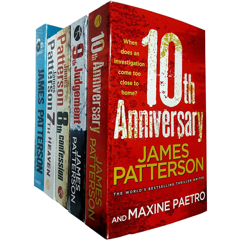 James Patterson Women's Murder Club Collection: Books 6 to 10 (The 6th Target, 7th Heaven, 8th Confession, 9th Judgement, 10th Anniversary)