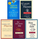 Mitch Albom 5 Books Collection Set (Tuesdays With Morrie, For One More Day, The Five People You Meet In Heaven,The Next Person You Meet in Heaven, Have A Little Faith)