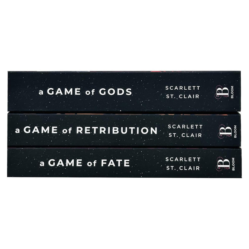 (NEW COVERS) Hades x Persephone Saga 3 Books Collection Set By Scarlett St. Clair (A Game of Gods, A Game of Retribution & A Game of Fate)