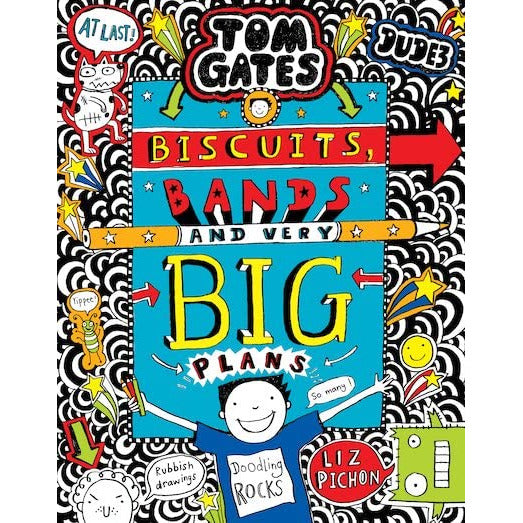 Tom Gates: Biscuits, Bands and Big Plans by Liz Pichon – Hardback Edition