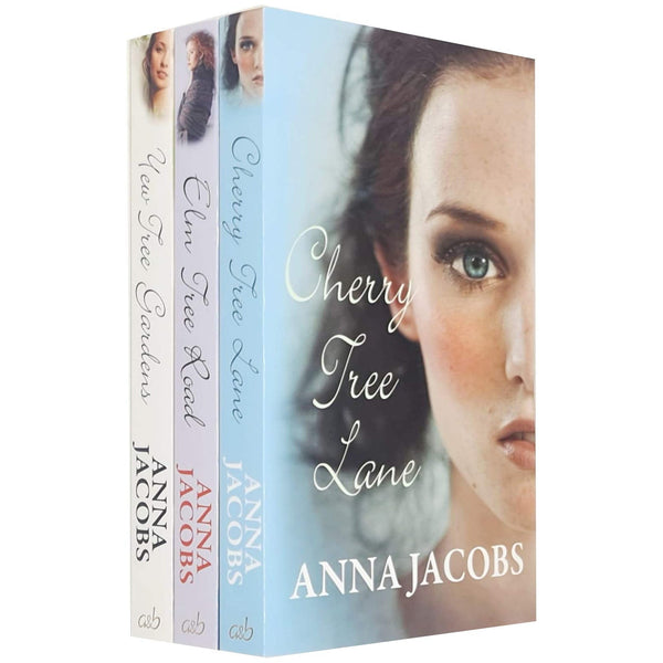 Wiltshire Girls Series: 3-Book Collection by Anna Jacobs - Cherry Tree Lane, Yew Tree Gardens, Elm Tree Road