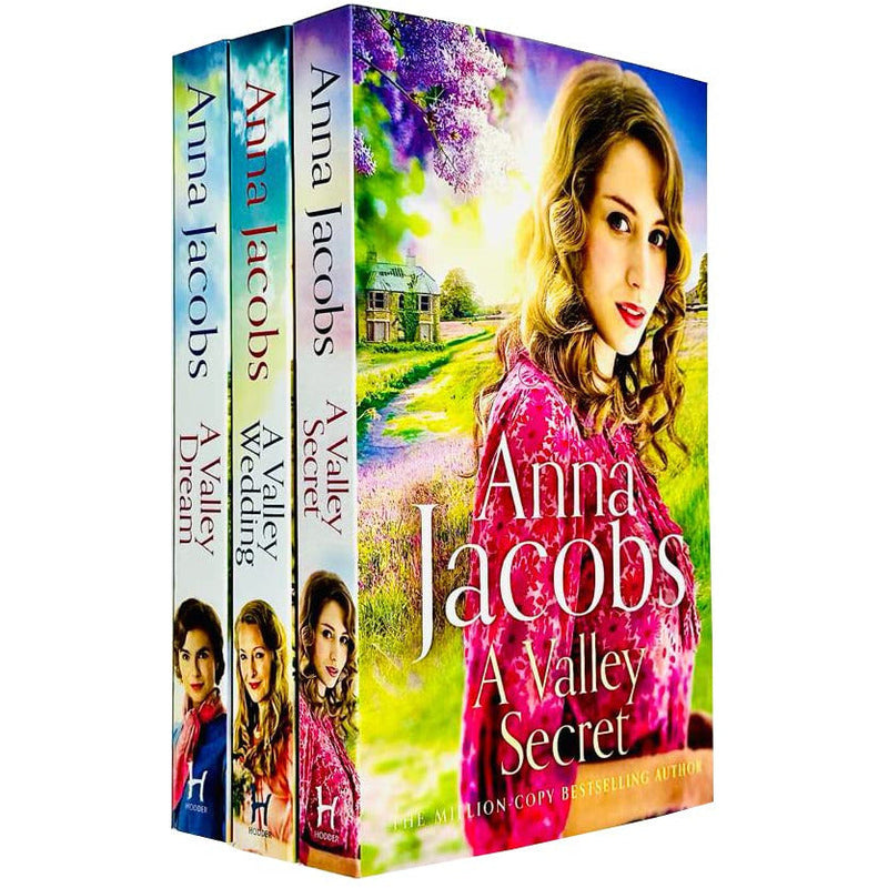 Anna Jacobs Backshaw Moss 3-Book Collection (A Valley Dream, A Valley Secret, A Valley Wedding)