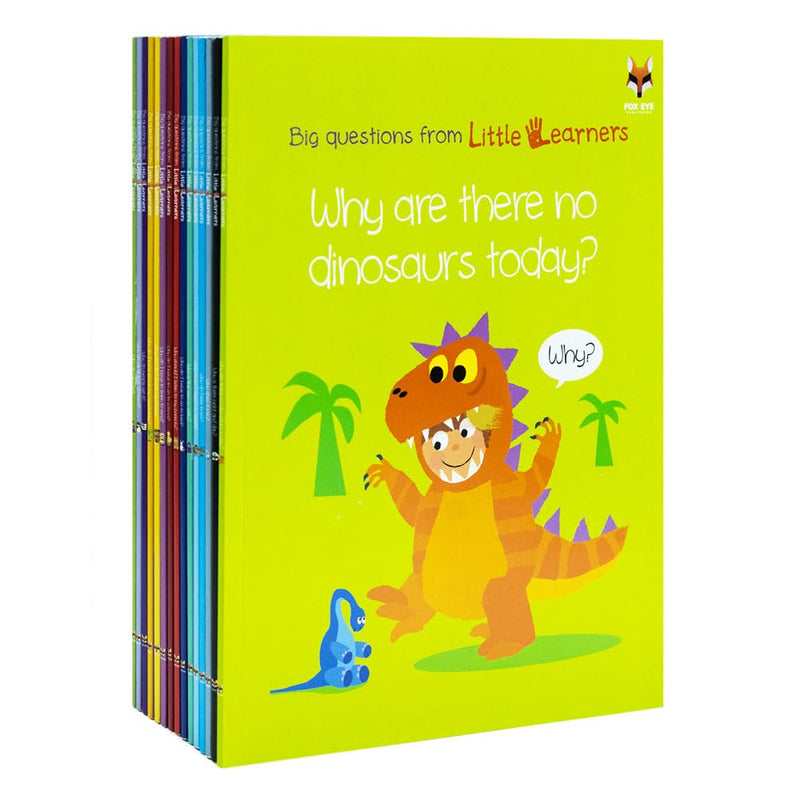 Big Questions from Little Learners 15 Book Set Collection: (Why is there day and night,Why do Bees buzz,Why is the sea so salty,Why do we all look ... ... to read,Why should i listen to my parents)