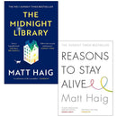 The Midnight Library & Reasons to Stay Alive: 2-Book Collection by Matt Haig