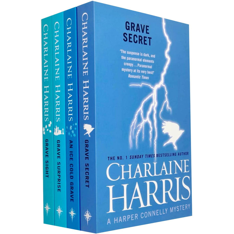 Charlaine Harris – 4 Books Collection Set Pack (Harper Connelly Mysteries Series)