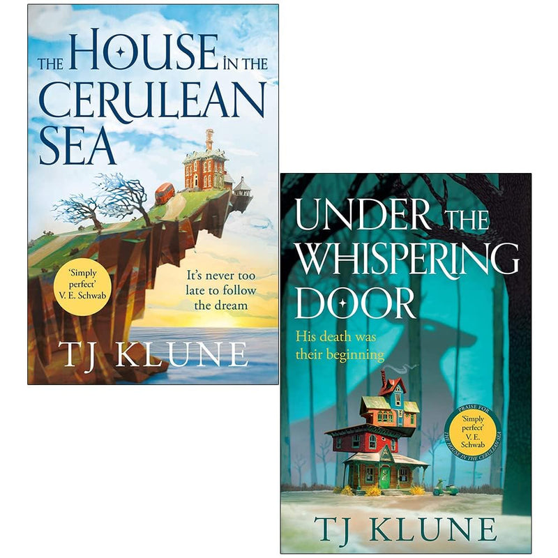 Travis Klune Collection 2 Books Set (The House in the Cerulean Sea, Under the Whispering Door)