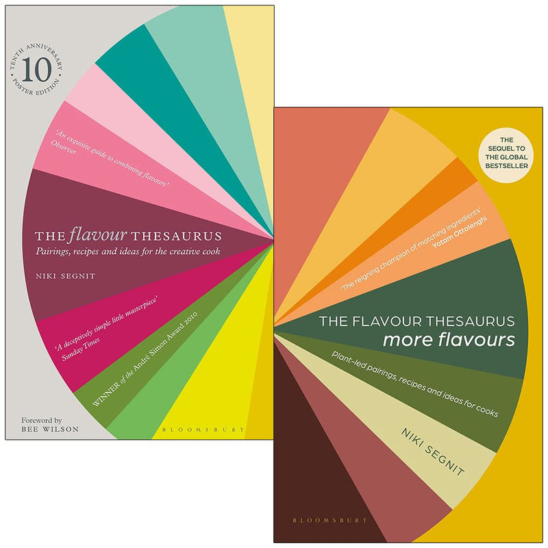 Niki Segnit Collection 2 Books Set (The Flavour Thesaurus and The Flavour Thesaurus More Flavours)