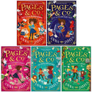 Anna James Pages & Co Collection 5 Books Set (Tilly and the Bookwanderers, Tilly and the Lost Fairy Tales, Tilly and the Map of Stories, The Book Smugglers & The Treehouse Library)