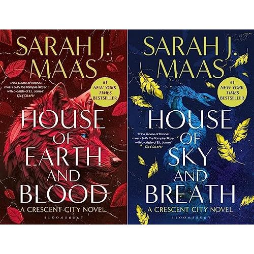 Crescent City Duology by Sarah J. Maas (House of Earth and Blood & House of Sky and Breath)