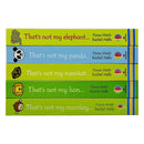 Usborne That's Not My Zoo Collection: Panda and Friends 5 Books Set (Elephant, Panda, Meerkat, Lion, Monkey)