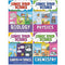 Comic Strip Science Series 4 Books Collection Set (Biology, Chemistry, Physics, Earth and Space)