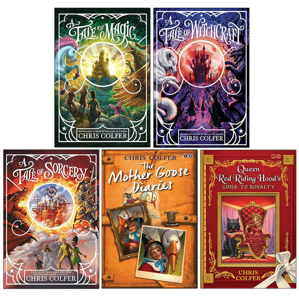 Chris Colfer Magic & Land of Stories Collection (5 Books Set)