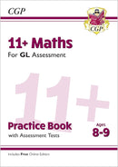 11+ GL Ages 8-9 Practice Book; Assessment Tests 4 Books Set: English, Maths, Verbal and Non-Verbal Reasoning