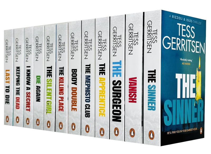 Tess Gerritsen Rizzoli And Isles Thriller 12 Books Collection Set Apprentice I Know A Secret Last ..