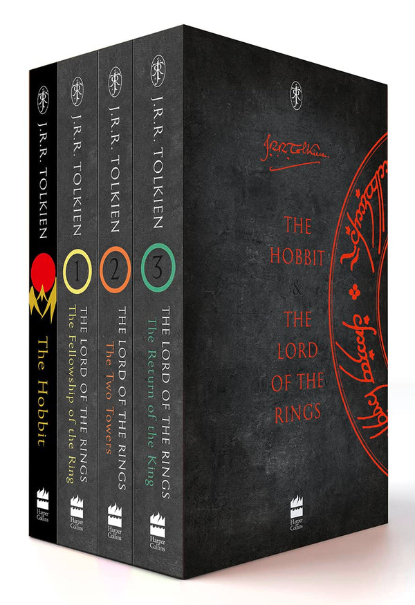 J.R.R. Tolkien: The Hobbit & The Lord of the Rings Collection – 4 Books Set (Classic)