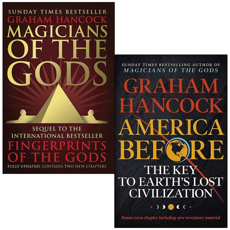 Graham Hancock Collection (2 Books: Magicians of the Gods, America Before)